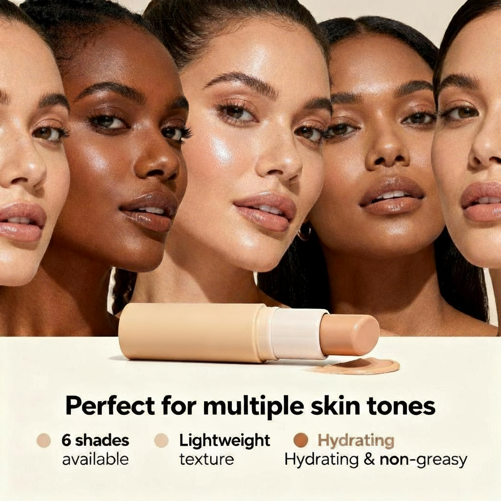 StickLuxe Foundation Stick Cream - WaterProof - Moisturize